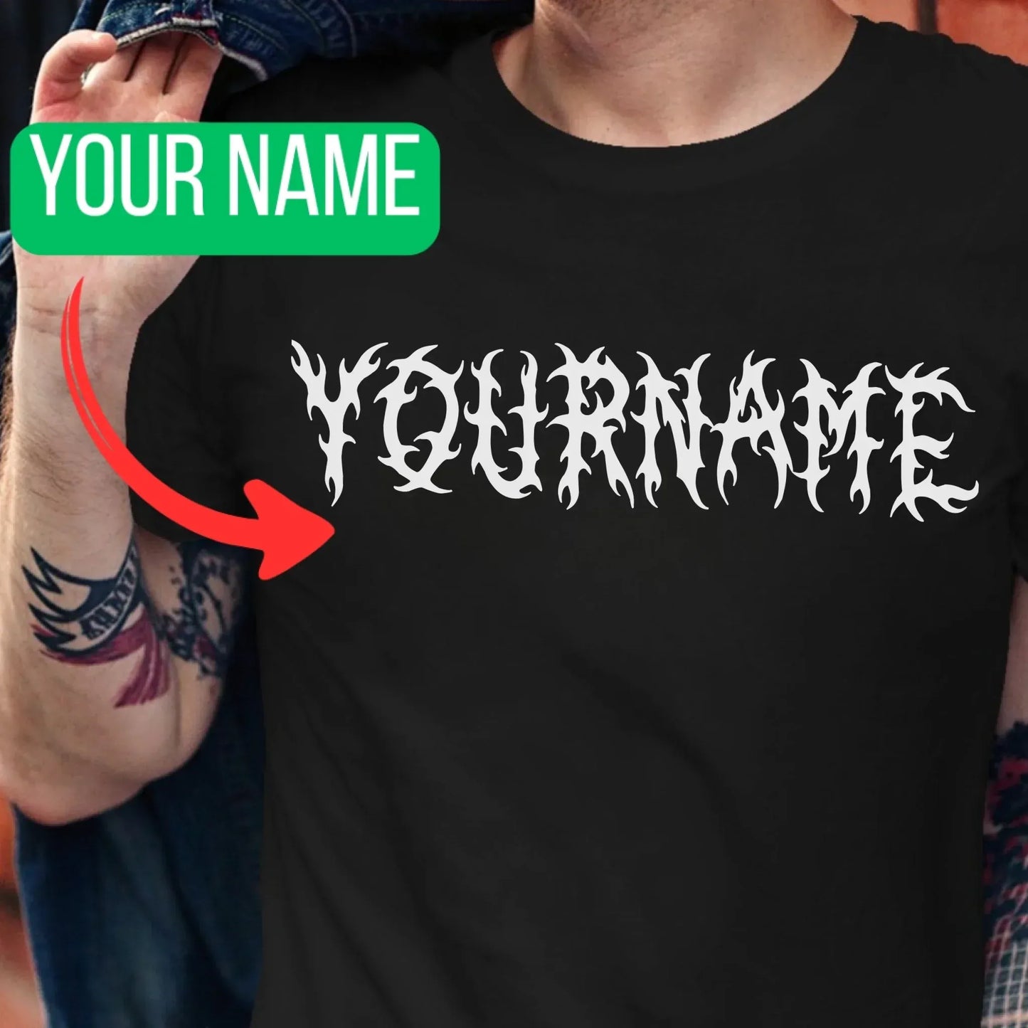 william man font feed ad