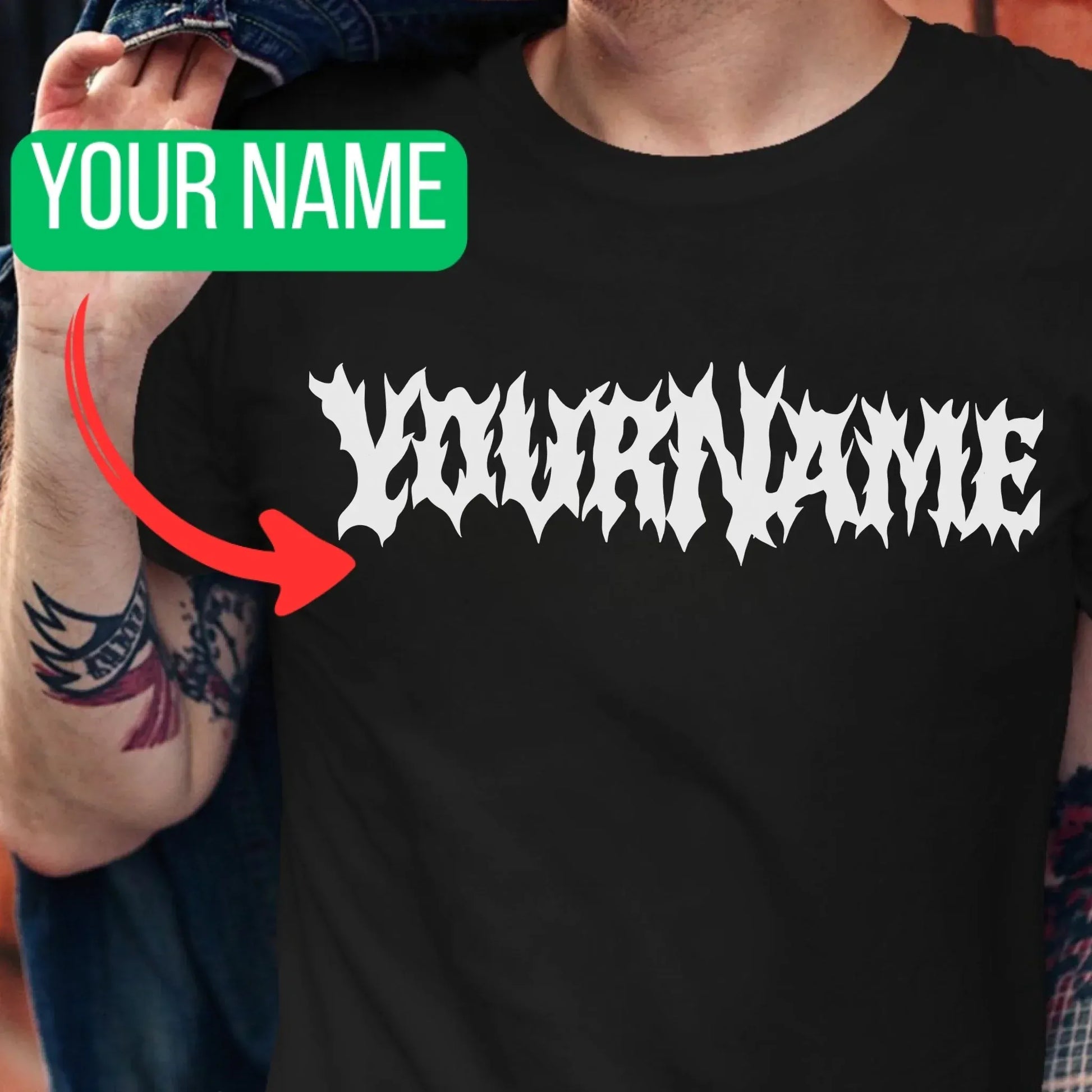 william man font feed ad