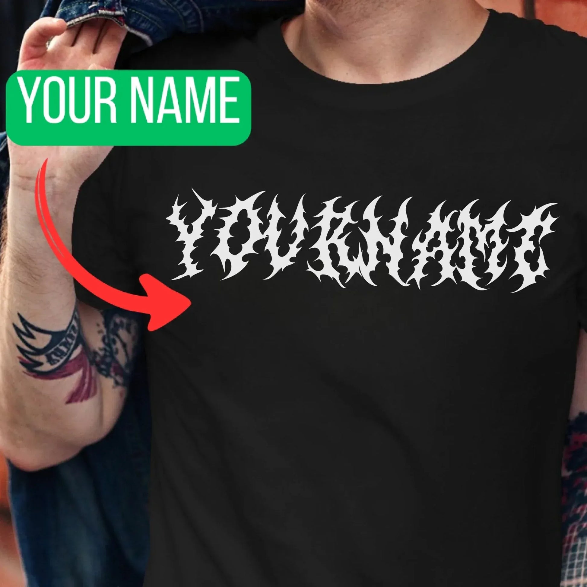 william man font feed ad