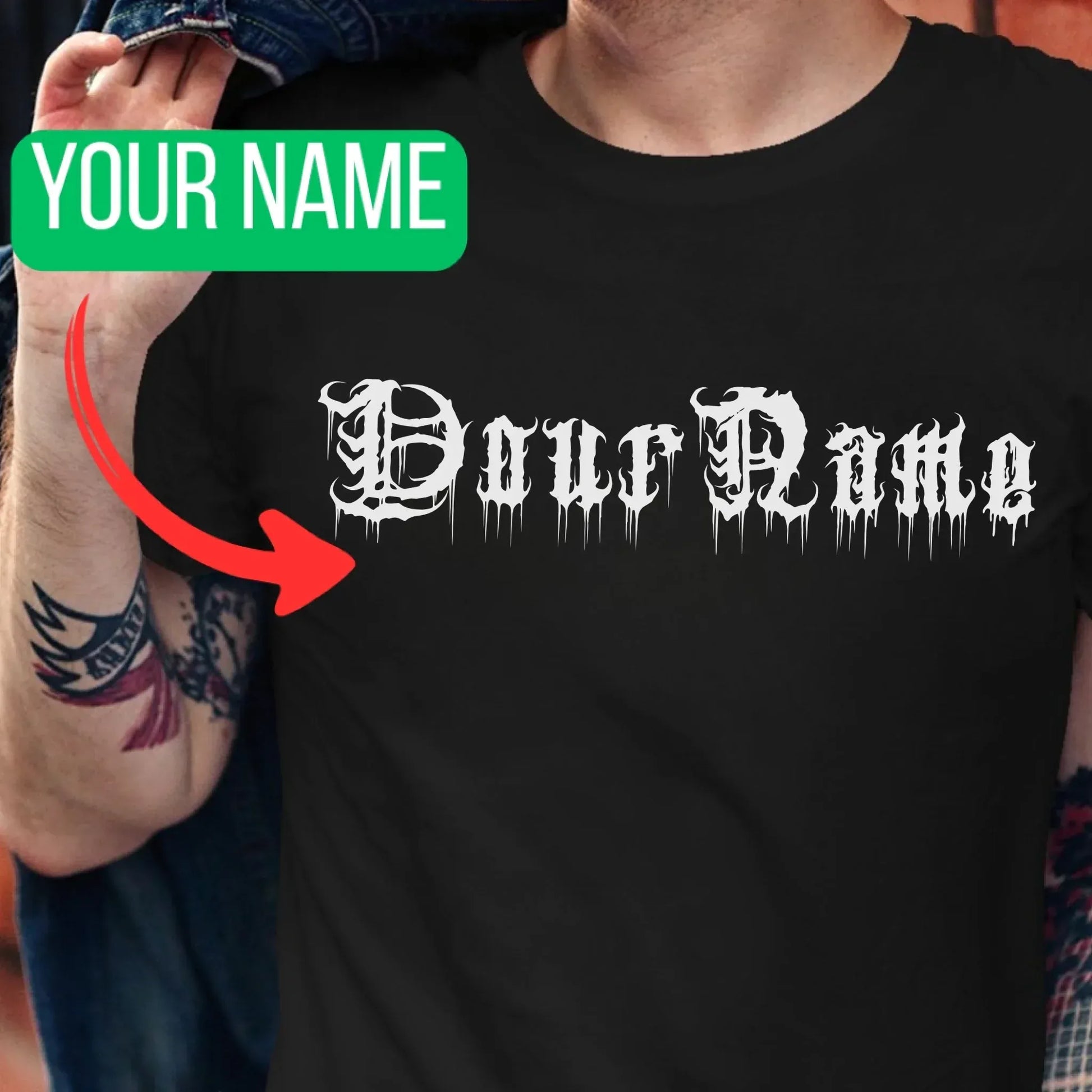 william man font feed ad