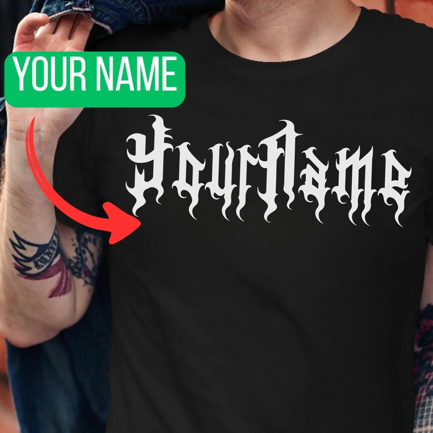 william man font feed ad