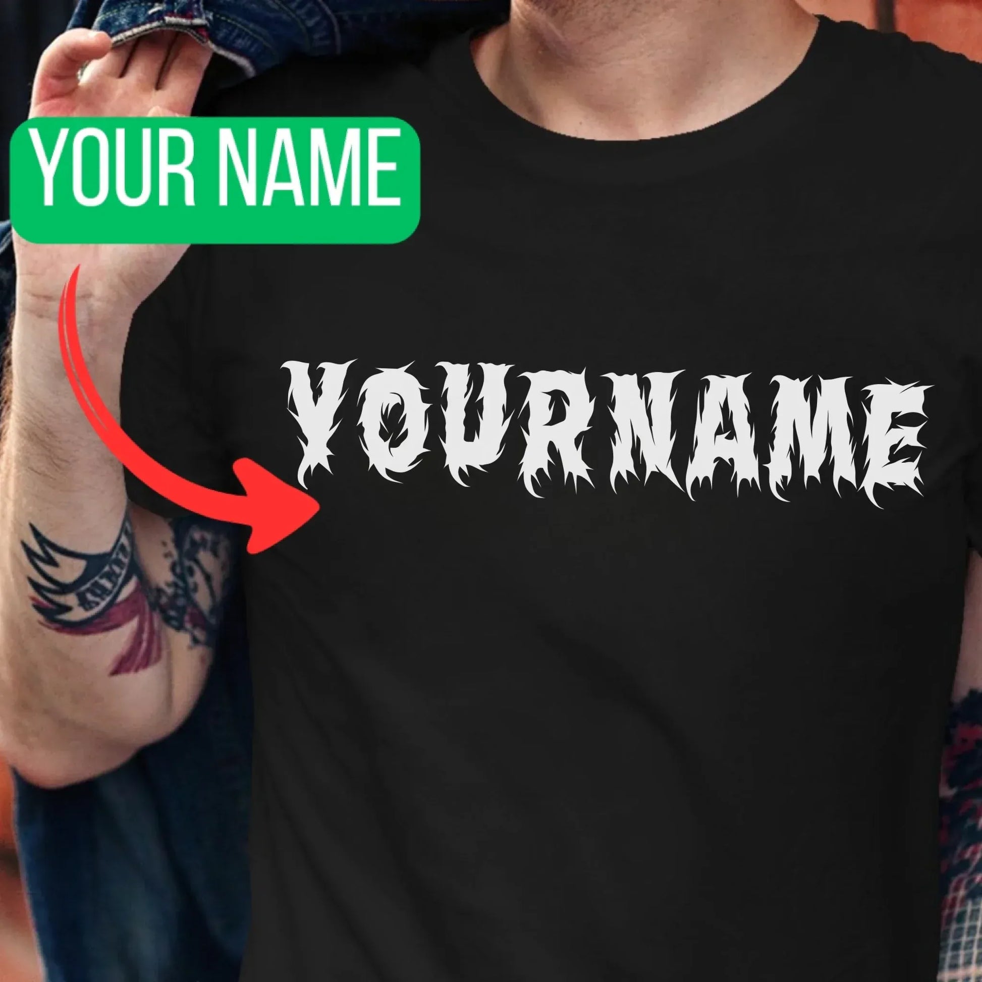 william man font feed ad