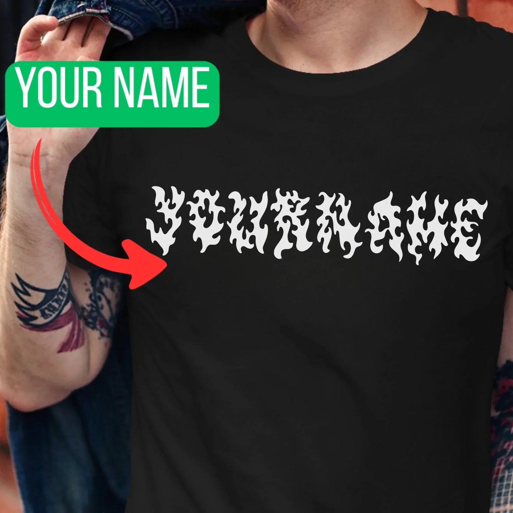 william man font feed ad