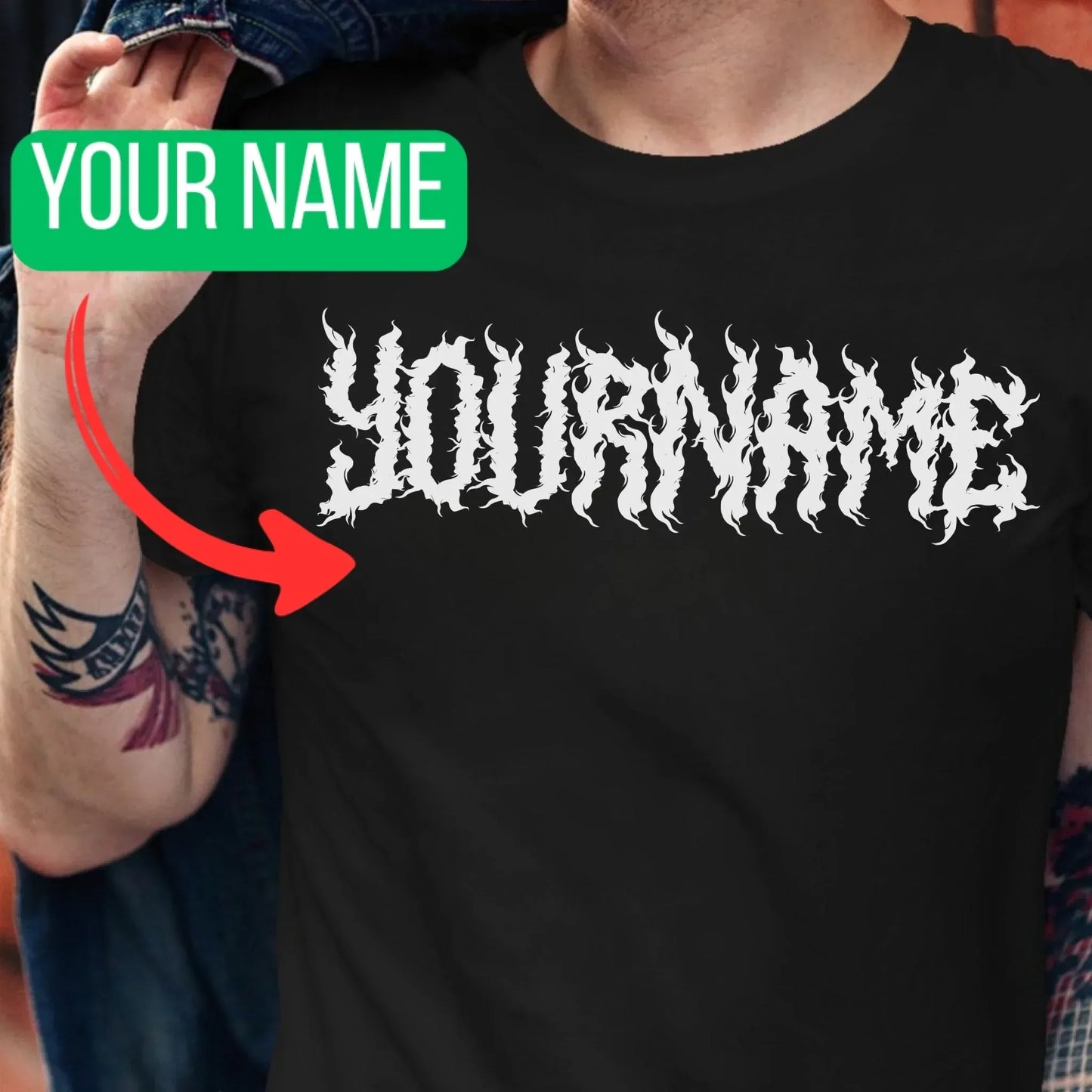 william man font feed ad