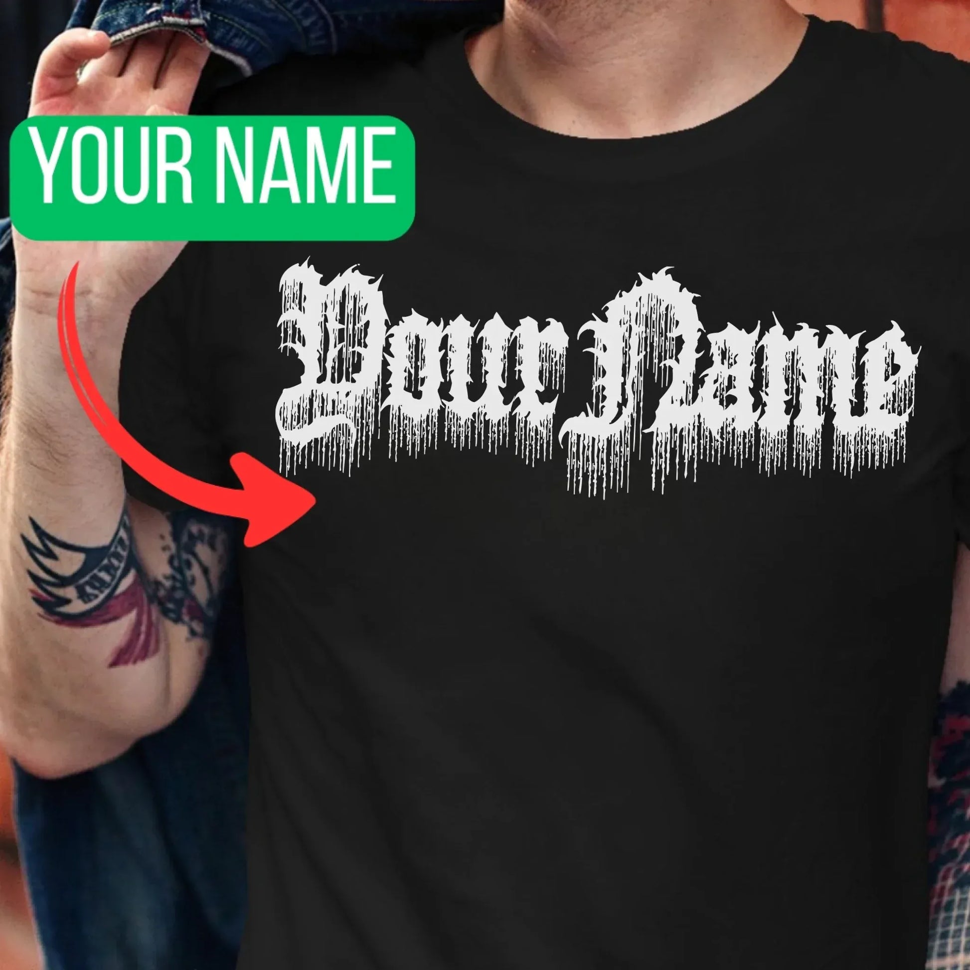 william man font feed ad