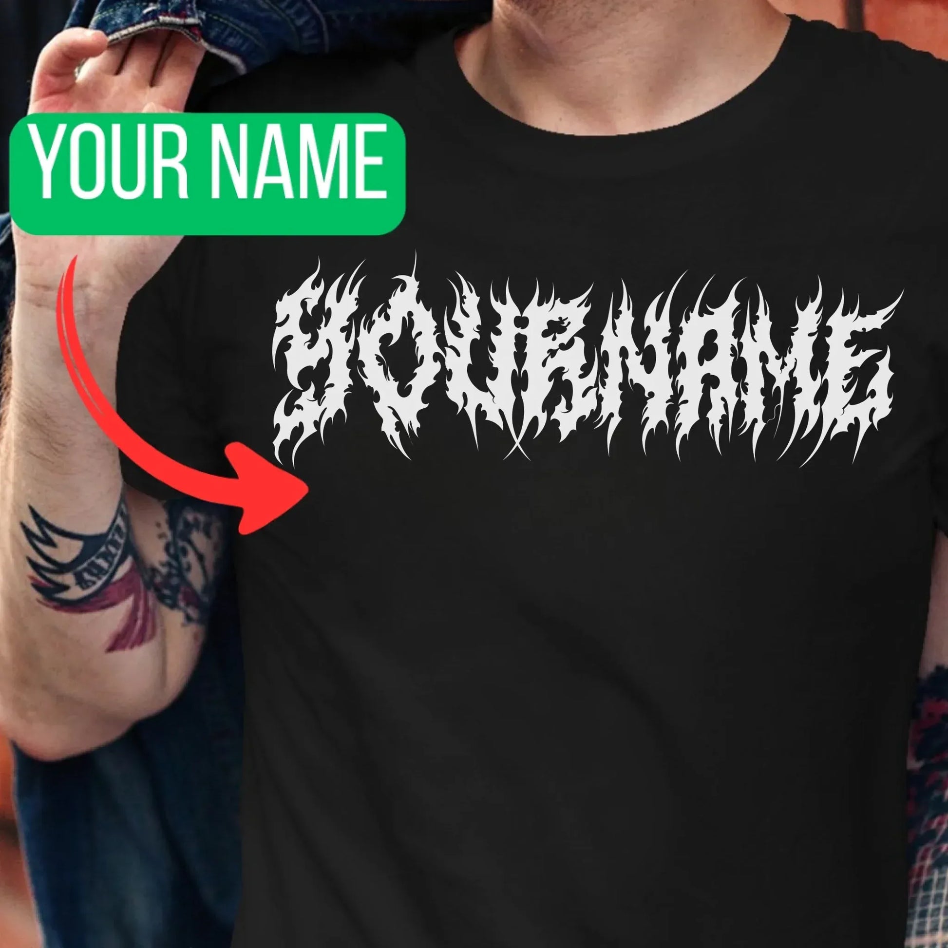 william man font feed ad