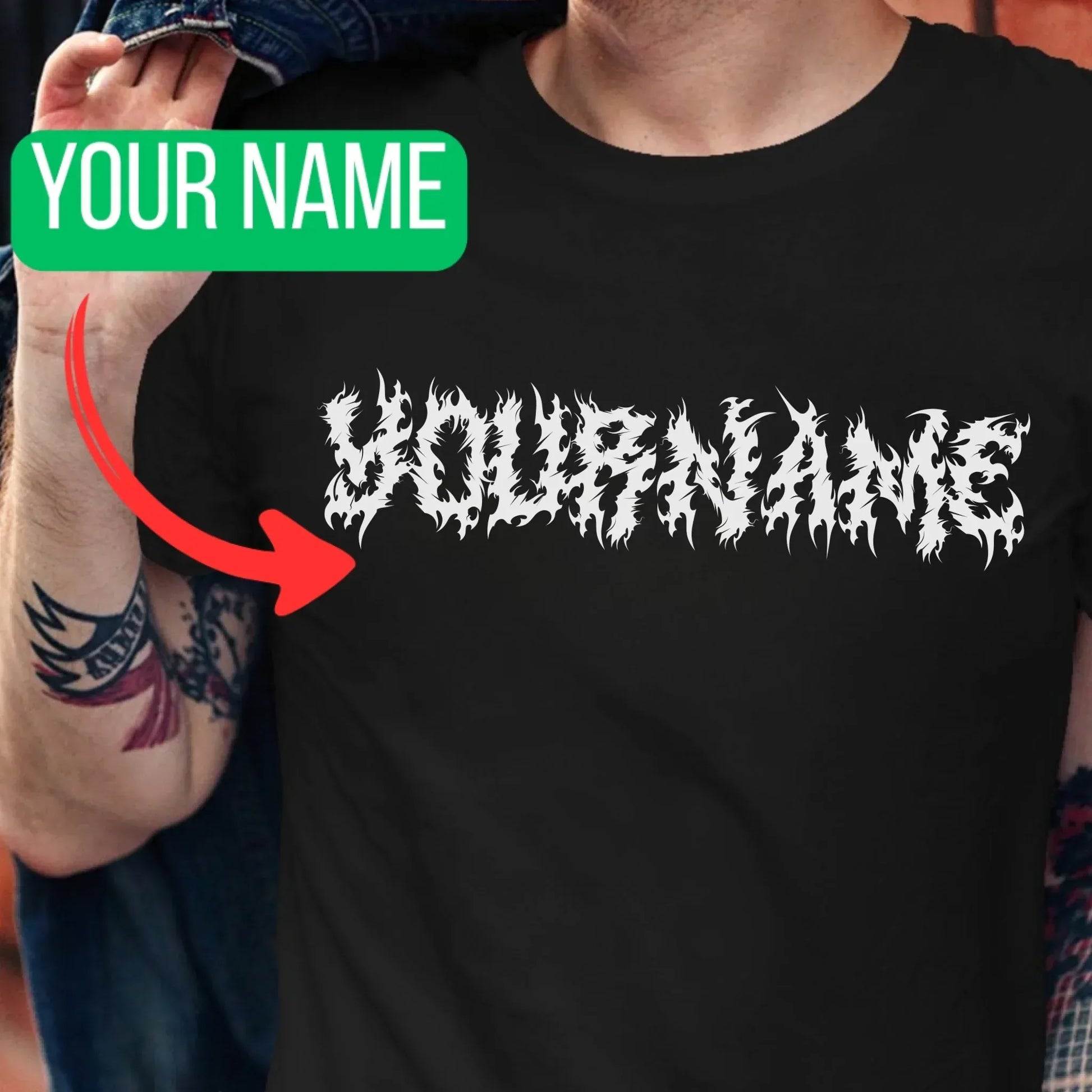 william man font feed ad